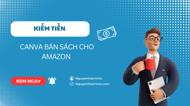 Kiếm tiền với canva bán sách cho amazon