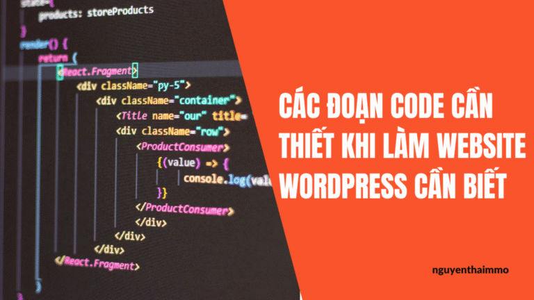 Những đoạn code khi nâng cấp WordPress lên phiên bản mới cần phải biết