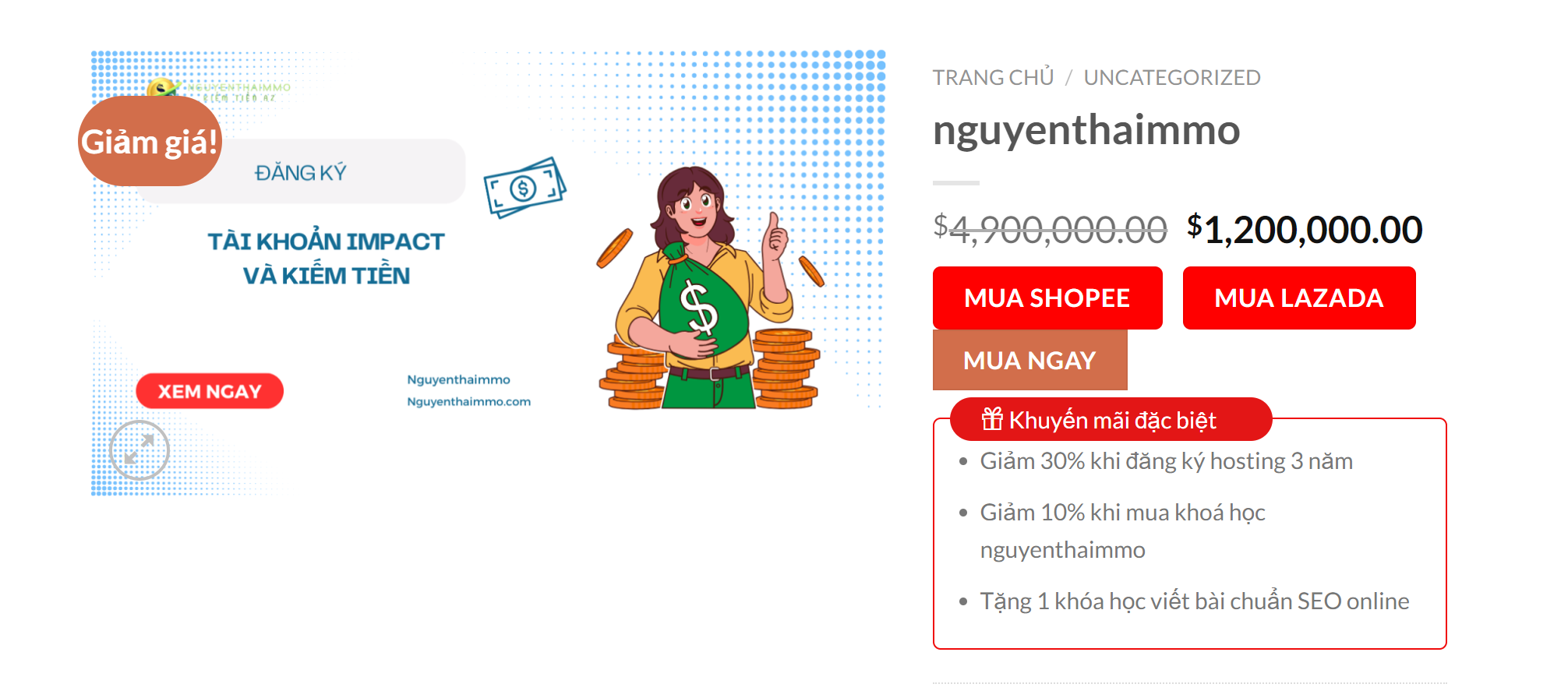 Cách Tạo Box Khuyến Mãi Cho Sản Phẩm Website
