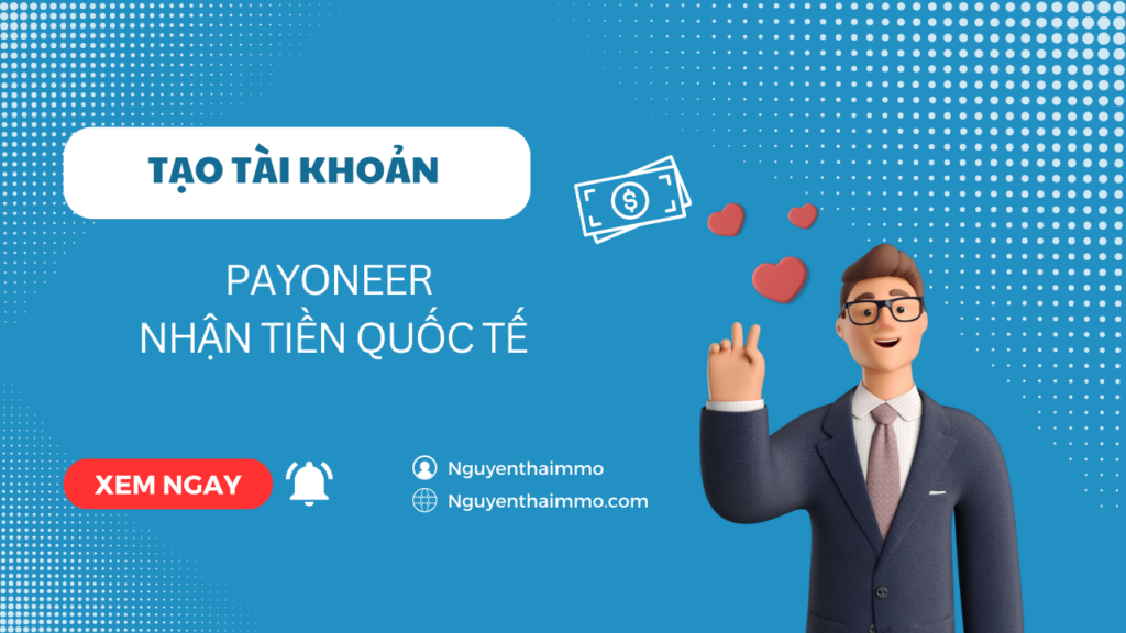 Tạo tài khoản Payoneer mới