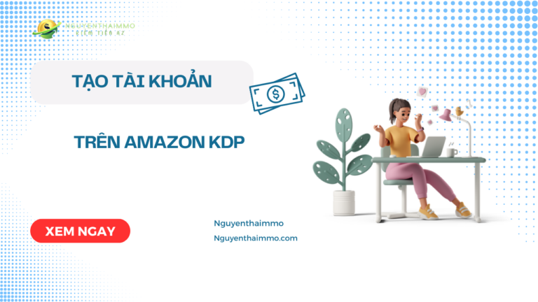 Tạo tài khoản trên Amazon Kindle