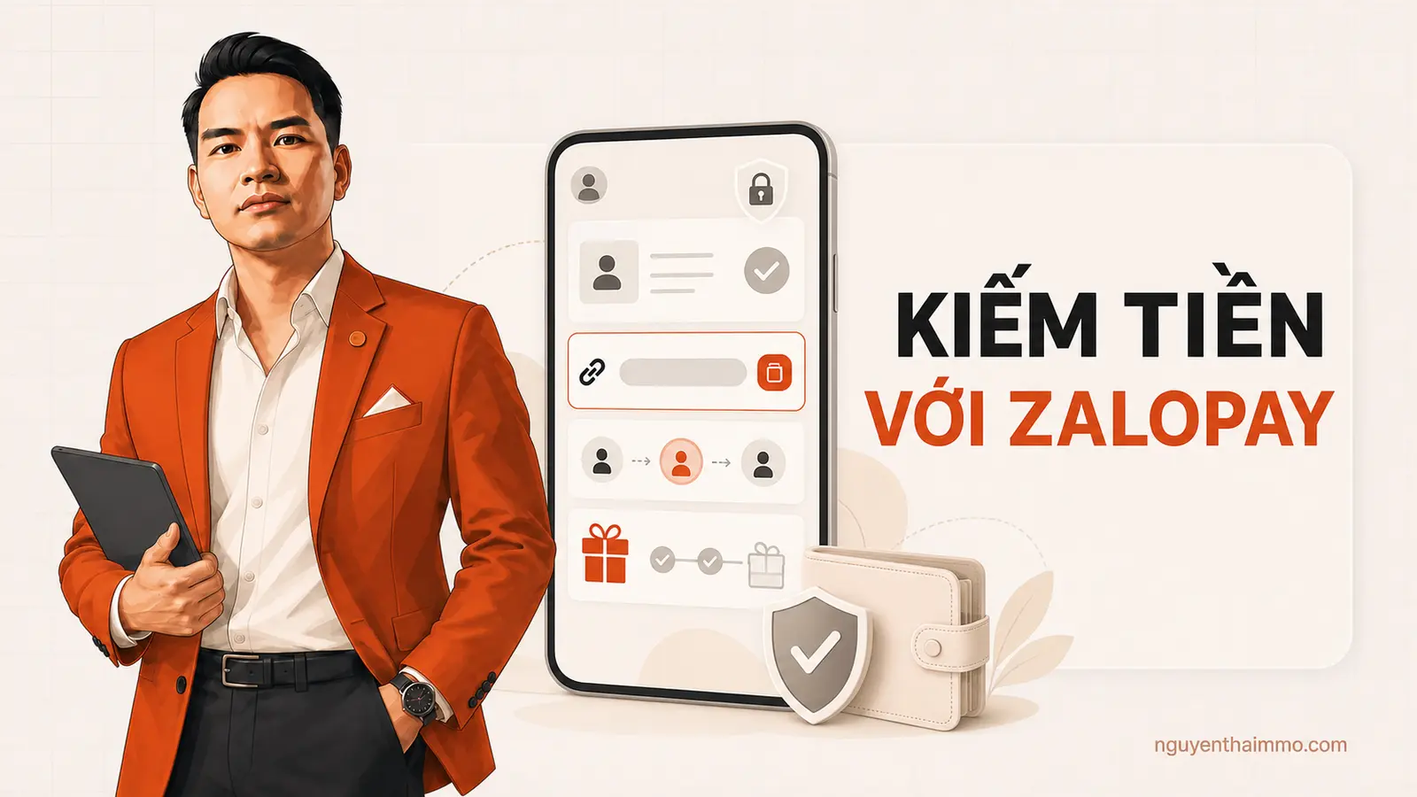 Cover kiếm tiền với ZaloPay — NguyenThaiMMO