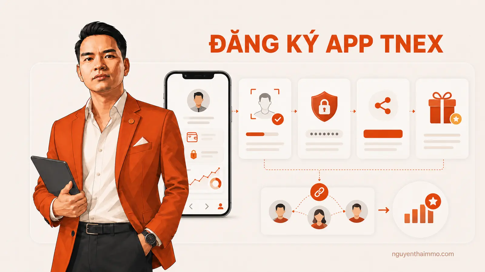 Cover đăng ký App Tnex — NguyenThaiMMO