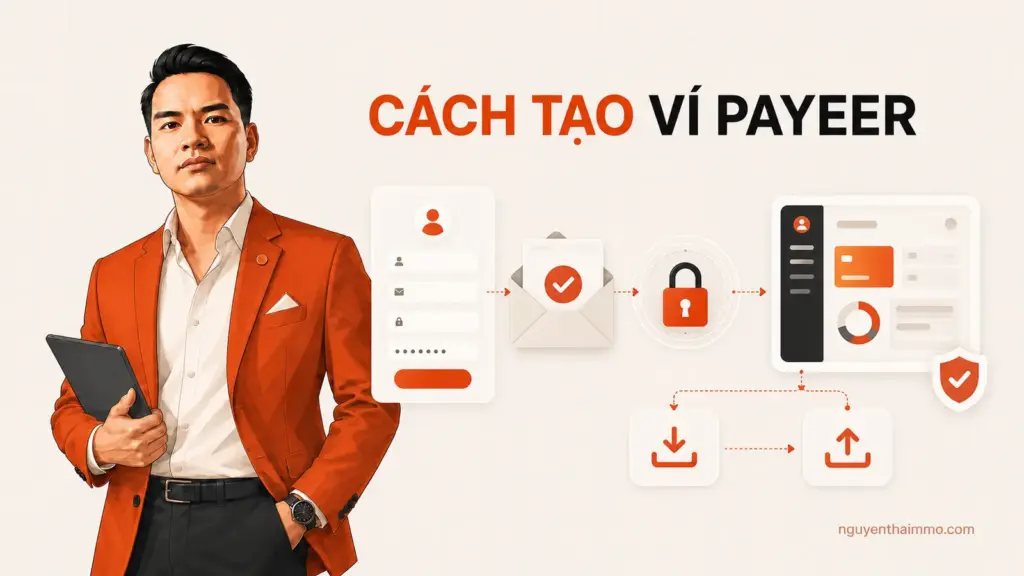 Cách tạo ví Payeer như thế nào? 8 Cover cách tạo ví Payeer — NguyenThaiMMO