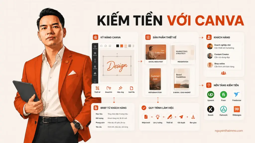 Kiếm tiền với canva cho người mới bắt đầu 5 Kiếm tiền với Canva cho người mới bắt đầu — NguyenThaiMMO