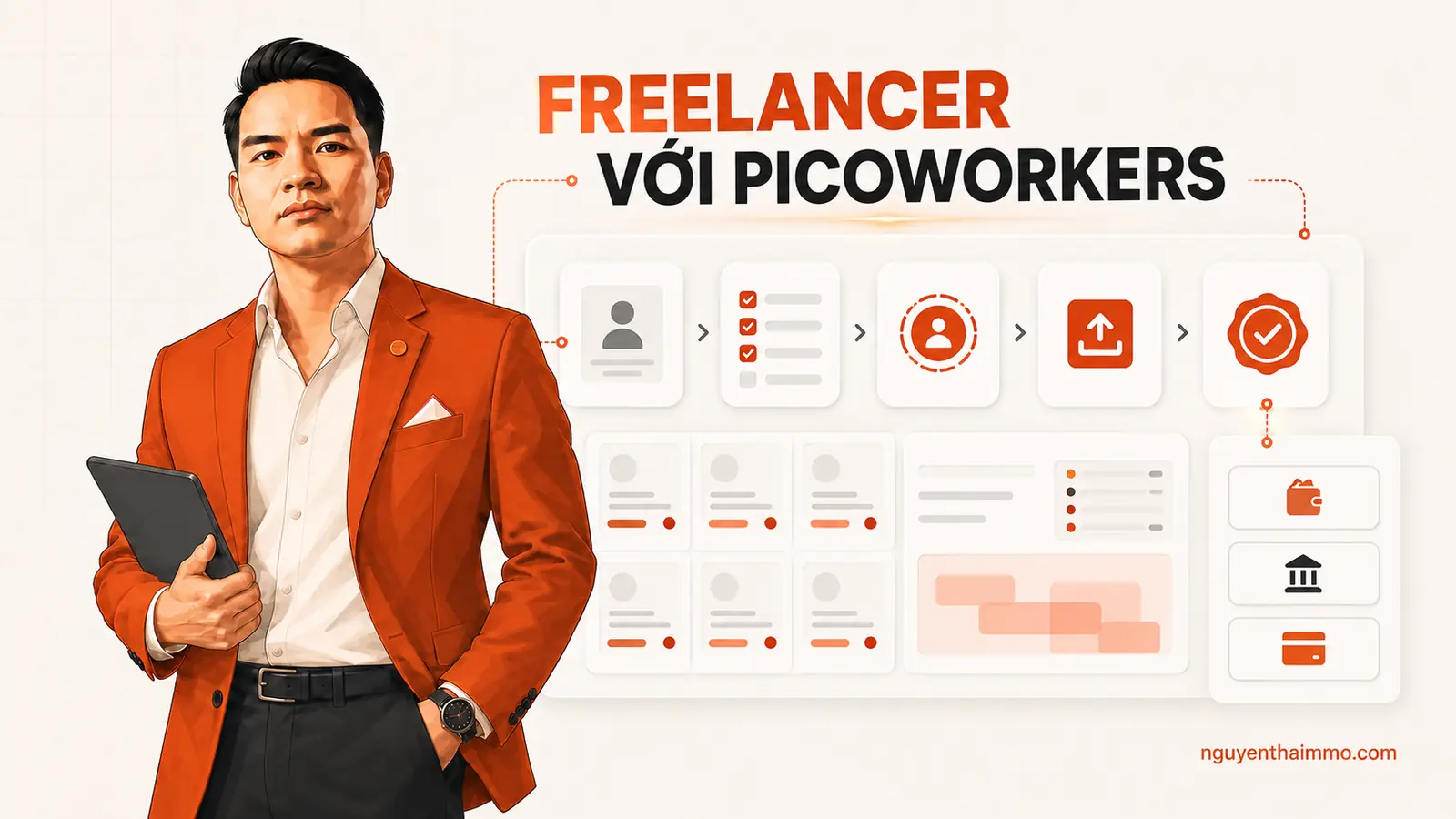 Cách làm freelancer và nhận nhiệm vụ trên Picoworkers — NguyenThaiMMO
