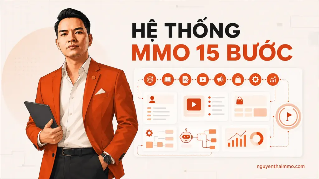 Xây dựng hệ thống kiếm tiền online tại nhà trọn đời với 15 bước 4 Xây dựng hệ thống kiếm tiền online theo lộ trình 15 bước — NguyenThaiMMO