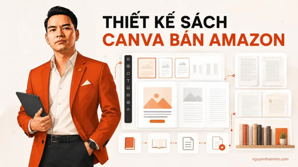 Kiếm tiền với canva bán sách cho amazon 7 Thiết kế sách bằng Canva để xuất bản trên Amazon — NguyenThaiMMO