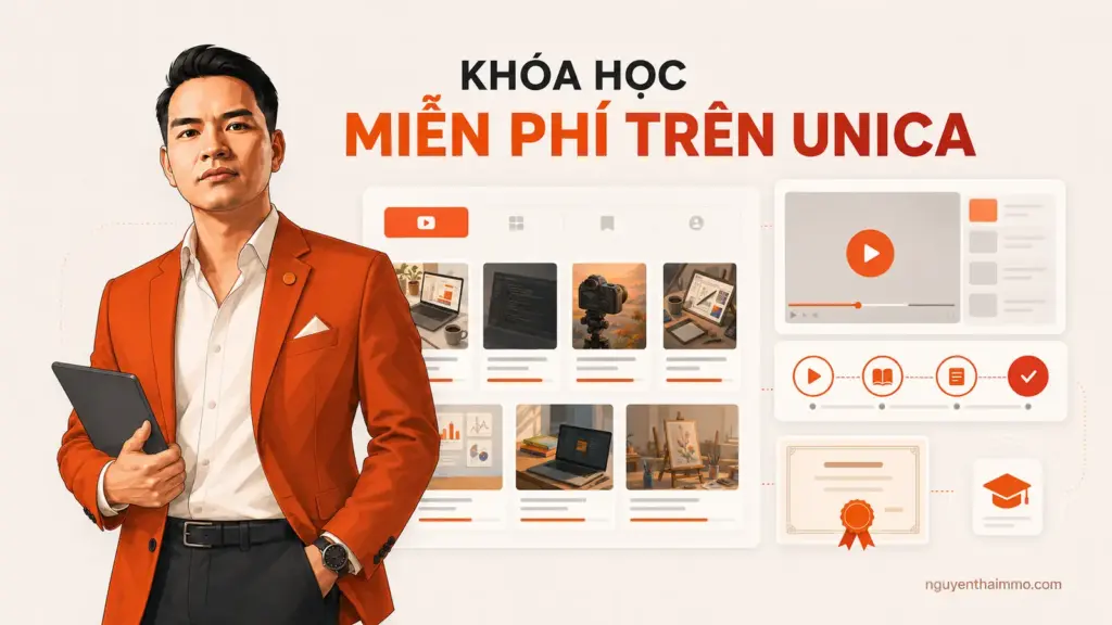 Khóa học miễn phí và nổi bật trong unica 4 Khóa học miễn phí và nổi bật trên Unica — NguyenThaiMMO