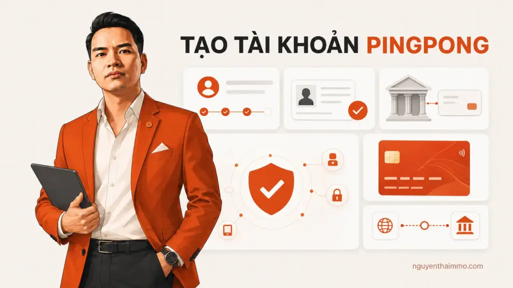 Pingpong là gì ? Hướng dẫn cách đăng ký tài khoản Pingpong mới 12 Hướng dẫn tạo tài khoản PingPong và xác minh an toàn — NguyenThaiMMO